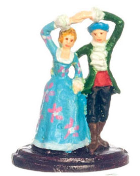 Dollhouse Miniature Dancing Couple